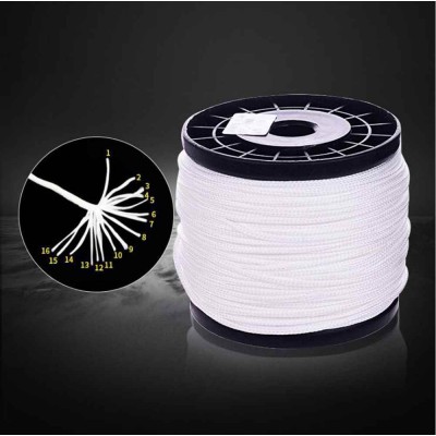 Ultra Powerful Spool Packaged 100 Meters 20lb-500lb Hollowcore 16 Strands 100% PE Braided Fishing Line