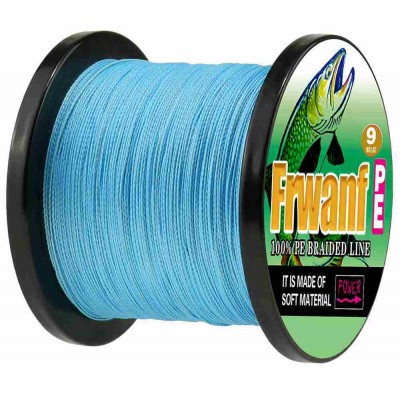 Fishing Tackle High Performance 9 Strands 2000meters Spool Pack Economical 100% PE Braided Fishing Line